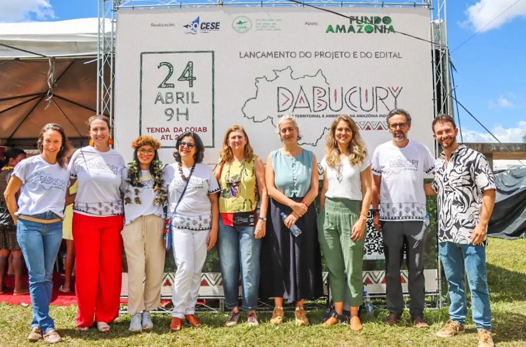 Lançamento do projeto Dabucury: Gestão Territorial e Ambiental na Amazônia Indígena é realizado no ATL 2024 