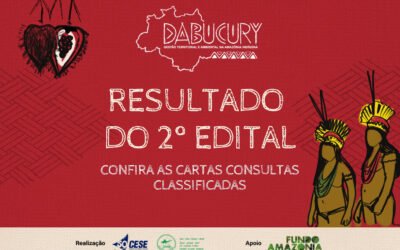 Dabucury divulga as cartas consultas classificadas no 2º edital de Gestão Territorial e Ambiental na Amazônia Brasileira